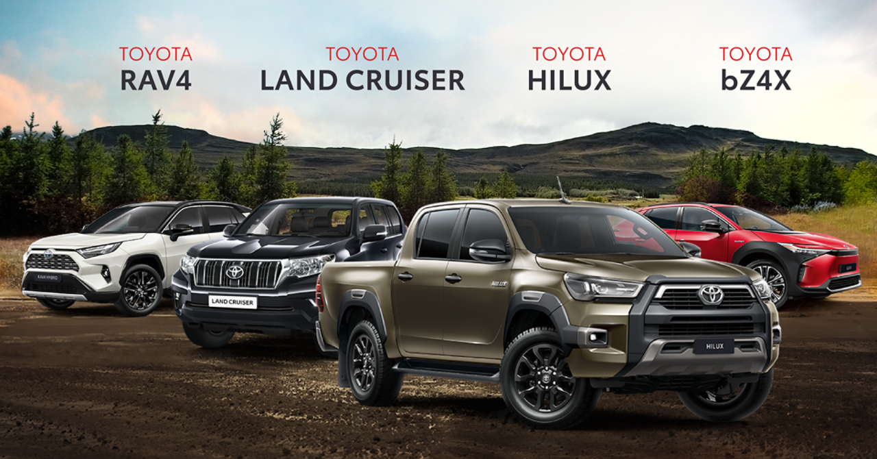 TOYOTA Á FERÐ UM AUSTURLAND
