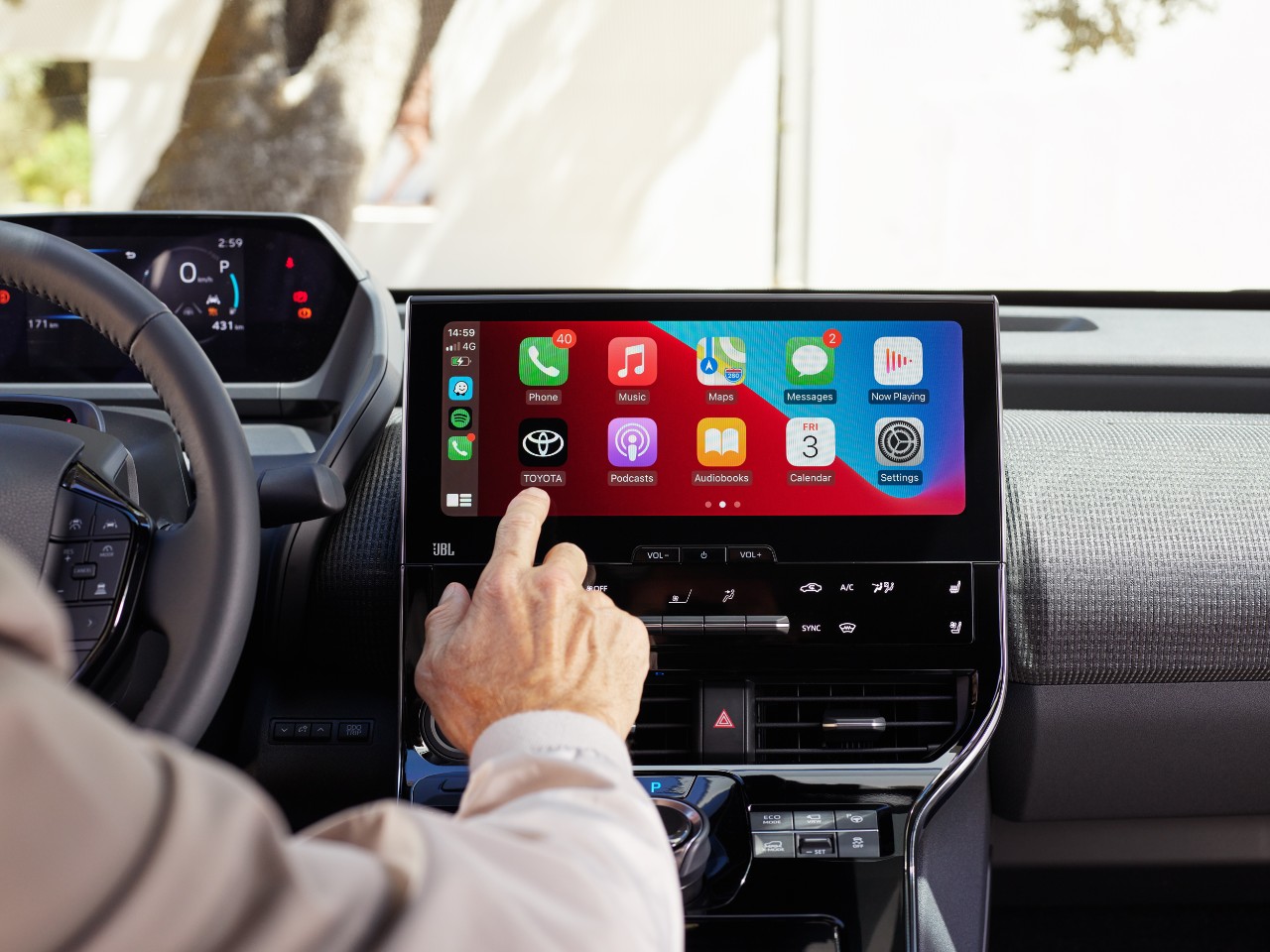 12.3” snertiskjár